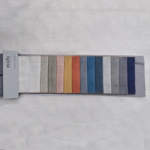 Příze barvené bavlněné lněné tkaniny bnt1903